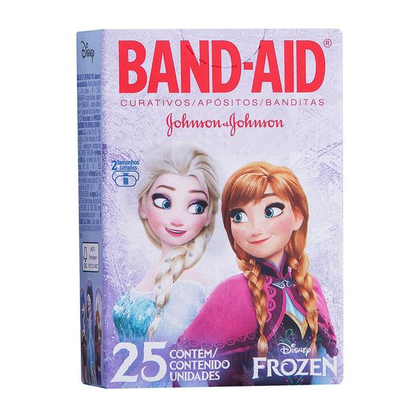 Curativos Band Aid Frozen 25 Unidades - Band-Aid