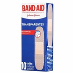 Curativos Band-Aid transparente leve 10 e pague 8