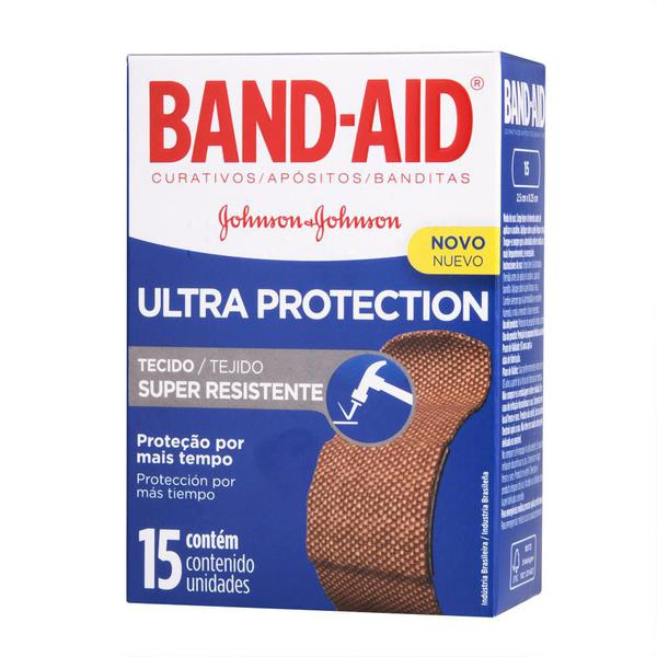 Curativos Band-Aid Ultra Proteção 15 Unidades