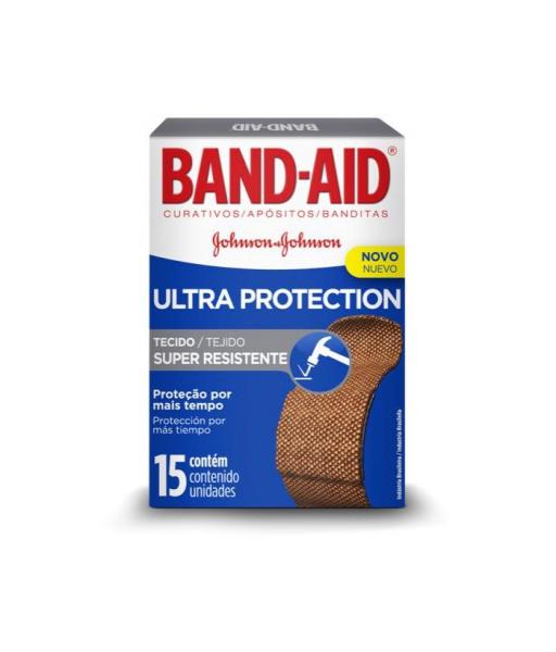 Curativos BAND AID Ultra Protection 15 Unidades - Band Aid