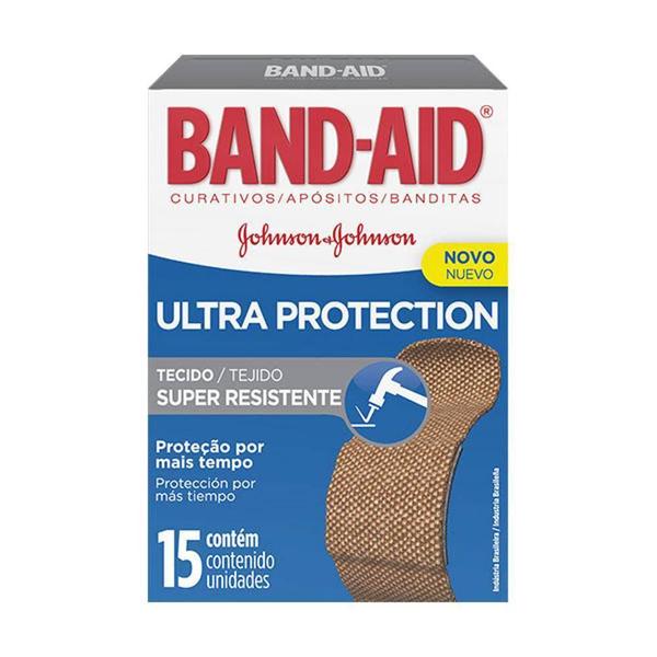 Curativos Band-Aid Ultra-Protection - 15 Unidades - Johnson Johnson