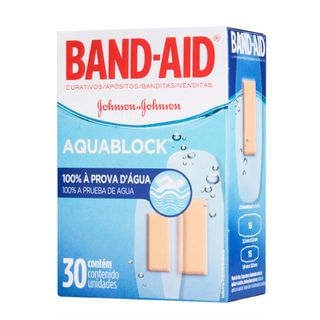 Curativos Johnson’s Band-Aid Aquablock 30 Un