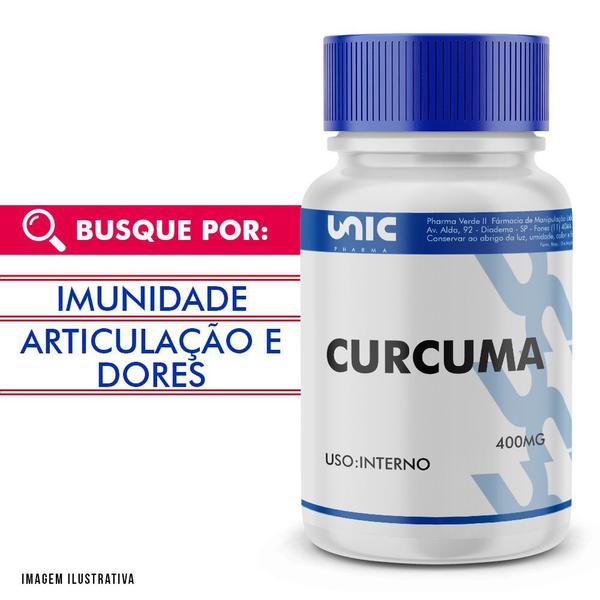 Curcuma 400mg 60 Caps Unicpharma