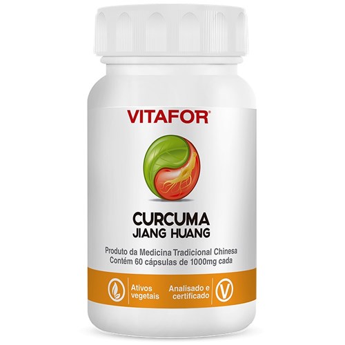 Curcuma (JIANG HUANG) 60 Cáps 1000mg - Vitafor MTC