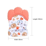 Cute Food Grade Silicone Molar Gloves Baby Infant Tooth Care