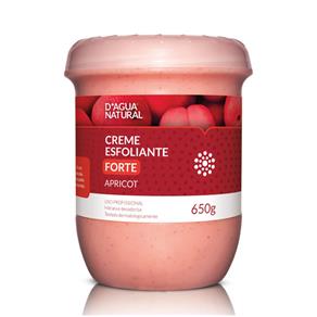 D`Água Natural - Creme Esfoliante Apricot Forte Abrasão - 650g
