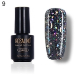 3d Estrela Lua Glitter Nail Art Manicure Embeber Off Uv Gel Verniz Polonês