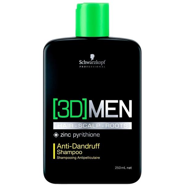 3D Men Shampoo Anti-Dandruff 250ml - Schwarzkopf