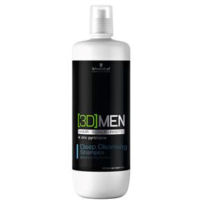 3D-Men Shampoo Deep Cleansing 1000Ml