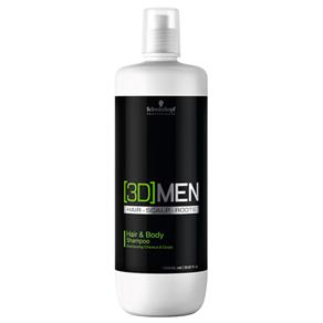 3D-Men Shampoo Hair & Body 1000Ml