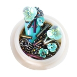 3D Nail Art Decoração Mixed Shell Faux Flowers Sequins Rivet Beads Stone 03