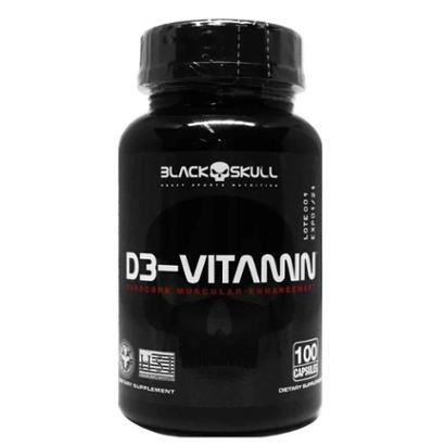 D3 Vitamin 100 Cáps Black Skull
