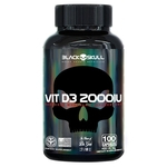 D3-Vitamin 100 cápsulas - Black Skull