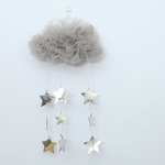 Amyove Lovely gift da fantasia de malha Crianças Nuvem Ornamentos quarto