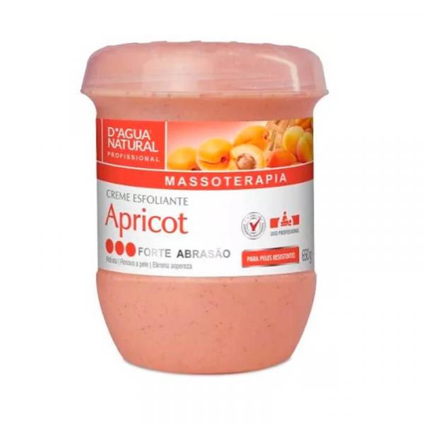 D'agua Natural Creme Esfoliante Apricot Forte Abrasão 650g