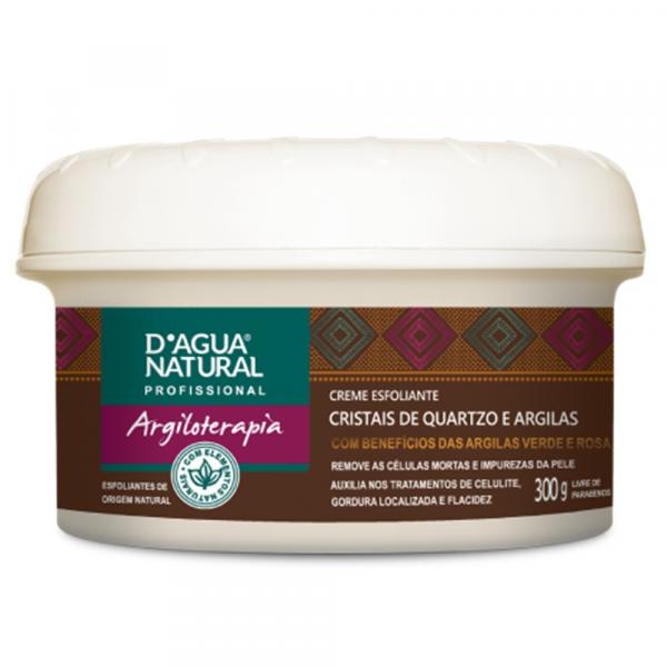 Dagua Natural Creme Esfoliante Argiloterapia Esfoliante Cristais de Quartzo e Argilas 300g