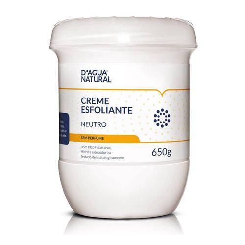 Dagua Natural Creme Esfoliante Neutro 650g
