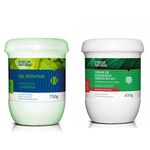 D'água Natural Kit Gel Redutor + Creme Termo Ativo Ecofloral