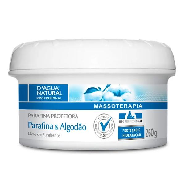 D'Agua Natural Parafina Protetora 260g - Parafina e Algodão - Dagua Natural