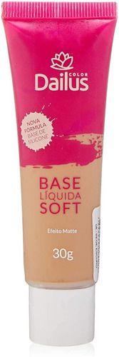 Dailus Base Liquida Soft Efeito Matte 30g - 04 Bege Claro