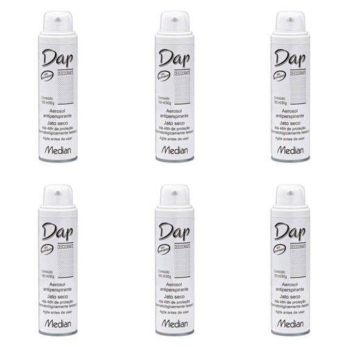 Dap S/ Perfume Desodorante Aerosol 160ml (kit C/06)