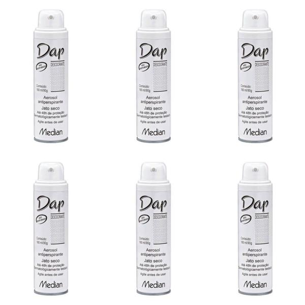 Dap S/ Perfume Desodorante Aerosol 160ml (Kit C/06)
