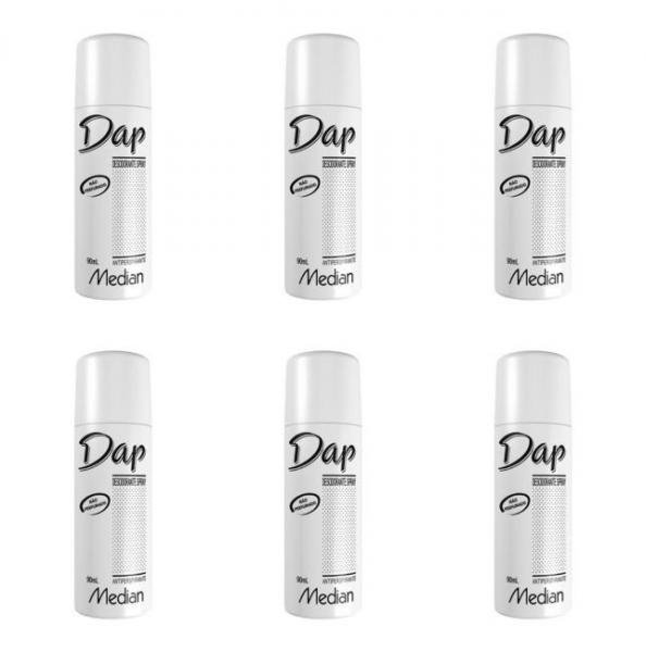 Dap S/ Perfume Desodorante Spray 90ml (kit C/06)