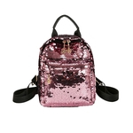 Das mulheres Shinning Glitter Bling Backpack formal Estilo Sequins Viagem Satchel