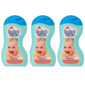 Davene Bebê Vida Suave Shampoo 200ml - Kit com 03