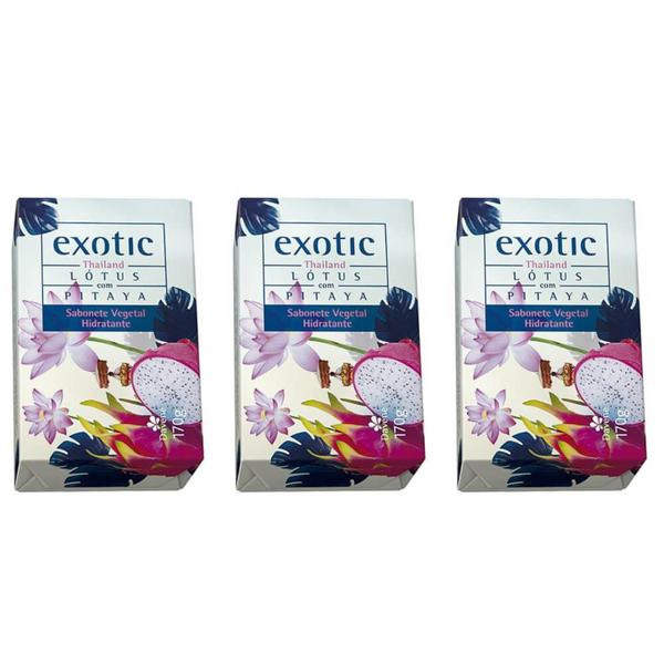 Davene Exotic Sabonete Thailand 170g (Kit C/03)