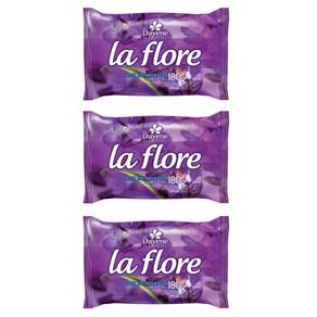 Davene La Flore Flor de Lavanda Sabonete 180g - Kit com 03