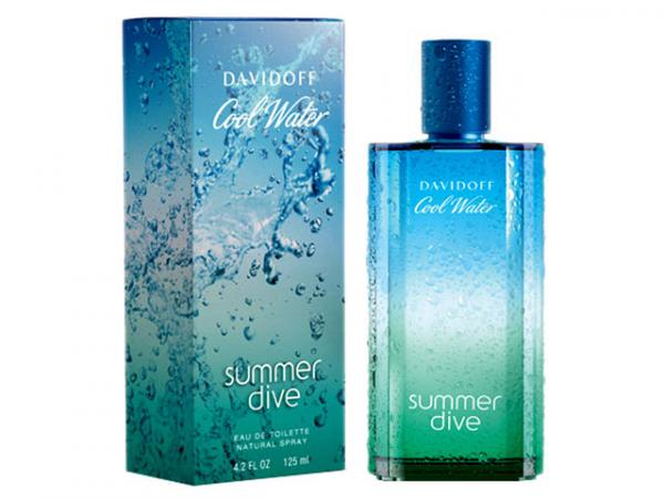 Davidoff Cool Water Men Summer Dive - Perfume Masculino Eau de Toilette 125 Ml