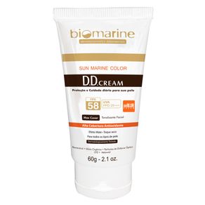DD Blur Cream Fps58 Biomarine - Tratamento Antimanchas 60g Natural