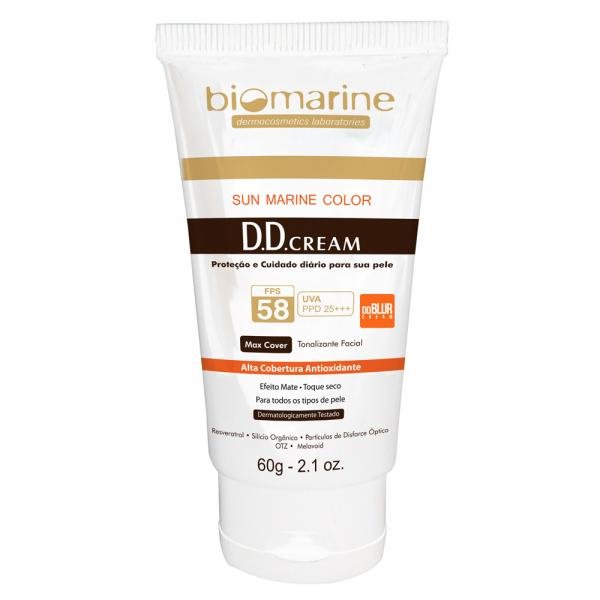 DD Blur Cream Fps58 Biomarine - Tratamento Antimanchas 60g