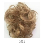 De alta temperatura Silk perucas Europeus E Americanos desarrumado do cabelo bola Fluffy