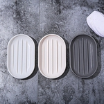 De estilo japonês casa de banho simples antiderrapante Soap Box Bege