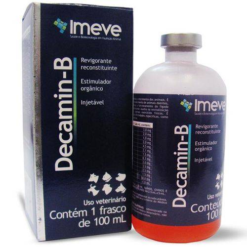 Decamin-B Vitamina Modificador ORGÂNICO Bcaa INFETÁVEL 100ML