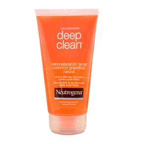 Deep Clean Grapefruit Sabonete Facial Neutrogena - Limpeza Facial - 150g