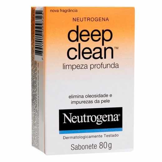 Deep Clean Sabonete em Barra 80g - Neutrogena - Johnson & Johnson