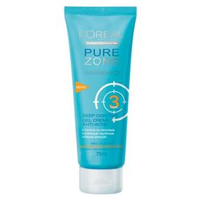 Deep-Control Gel Creme Anti-acne Pure Zone Dermo Expertise L`oréal Paris - Hidratante Facial 75ml