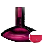 Deep Euphoria Calvin Klein Eau de Parfum - Perfume Feminino 100ml+Beleza na Web Pink - Nécessaire