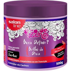 Definidor de Cachos #Todecacho Bora Definir Brilho de Diva Salon Line 500G