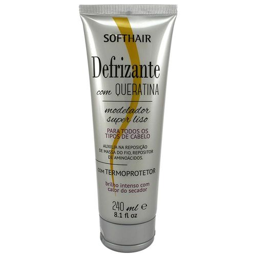 Defrizante com Queratina Soft Hair 240ml
