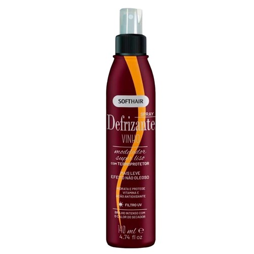 Defrizante Spray Soft Hair Vinho 140Ml