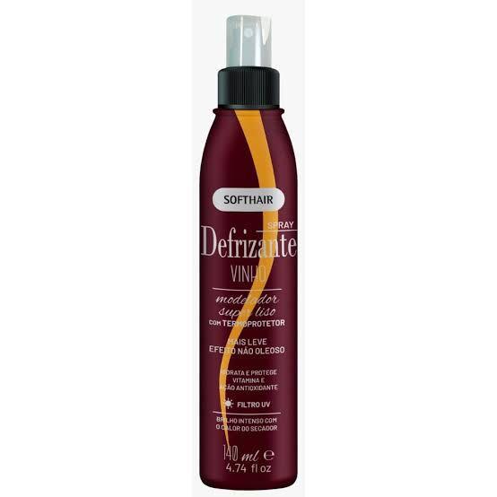Defrizante Spray Soft Hair Vinho - 140ml