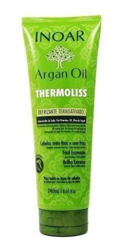 Defrizante Termoativo Thermoliss Argan Oil 240ml - Inoar