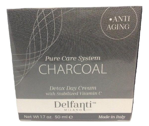 Delfanti Pure Care System Charcoal Detox Dey Cream 50ml