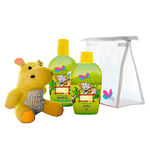 Delikad Kids Safari Hyppo Yellow Kit - Shampoo + Colônia