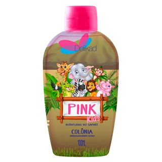 Delikad Kids Safari Pink - Deo Colônia Infantil 100ml