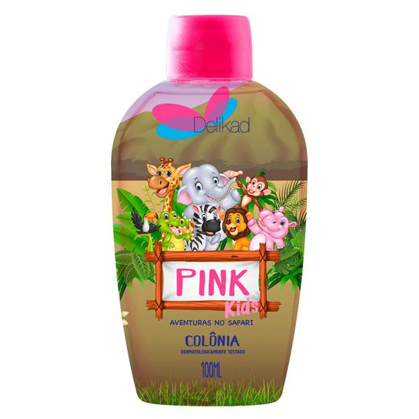 Delikad Kids Safari Pink - Deo Colônia Infantil